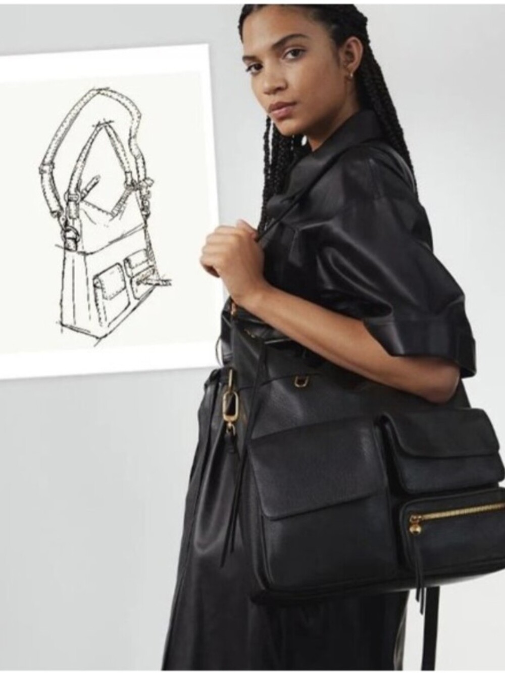 🚨FINAL PRICE🚨 Hobo International Explorer Leather Slouch Convertible Crossbody - Picture 2 of 16